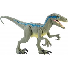 Jurassic WorlD Velociraptor Blu Super Colossale - Mattel GCT93